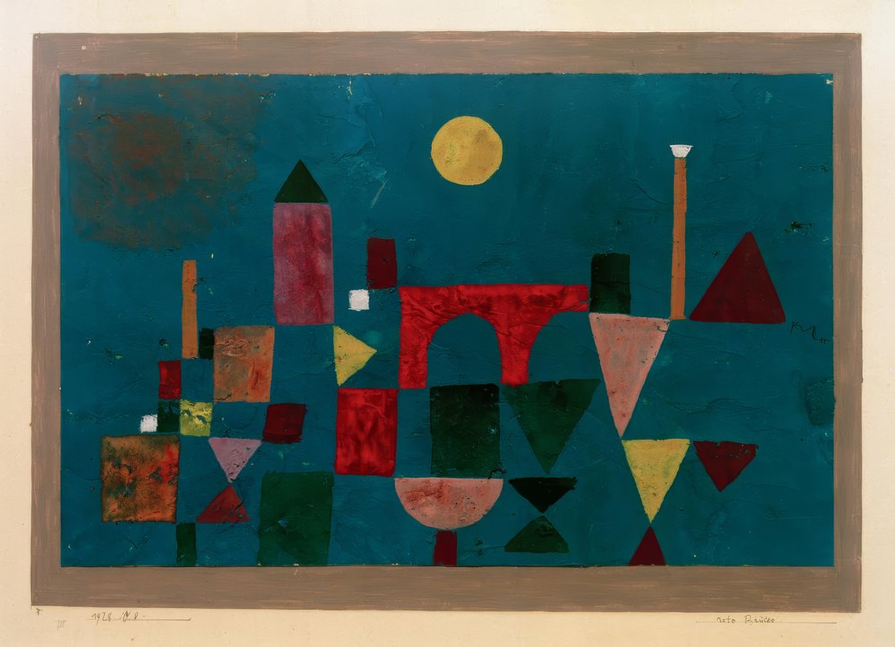 Vörös híd alkotó: Paul Klee