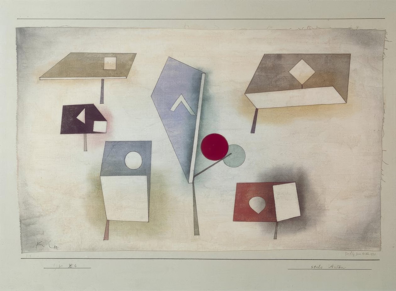 Hat fajta alkotó: Paul Klee