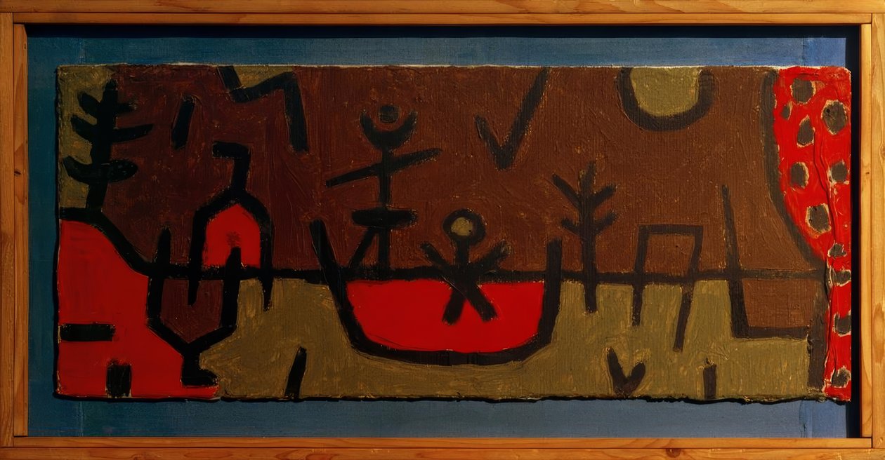 Tó a parkban alkotó: Paul Klee