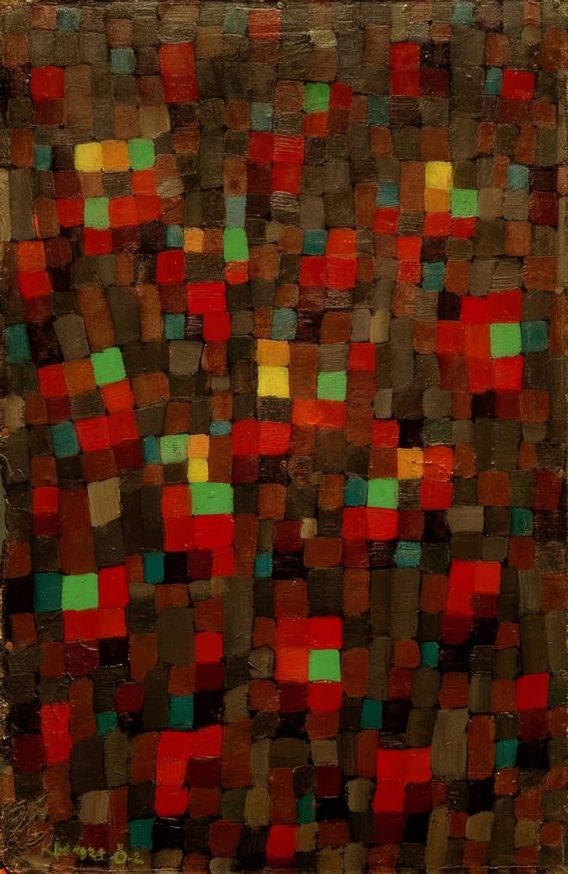 Mint egy üvegablak alkotó: Paul Klee