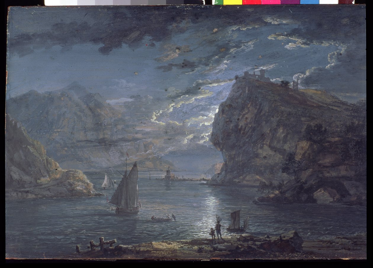 Holdfény effektus alkotó: Paul Sandby