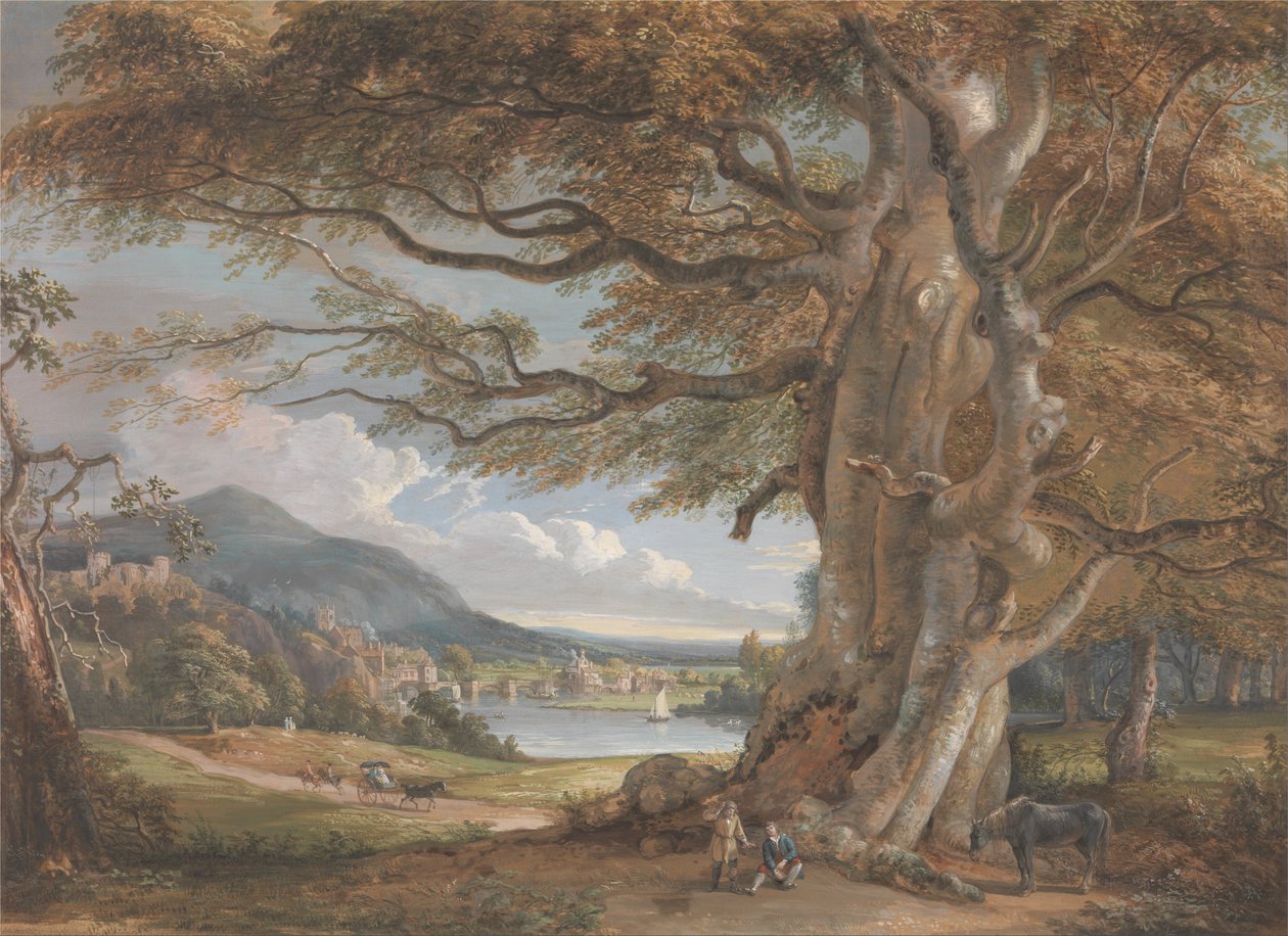 Bridgnorth, Shropshire alkotó: Paul Sandby