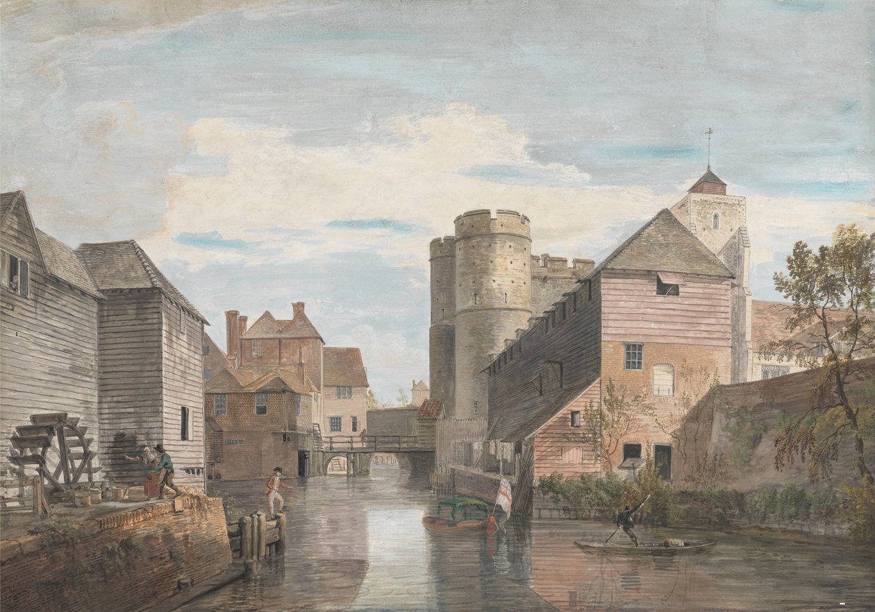 A Westgate, Canterbury alkotó: Paul Sandby