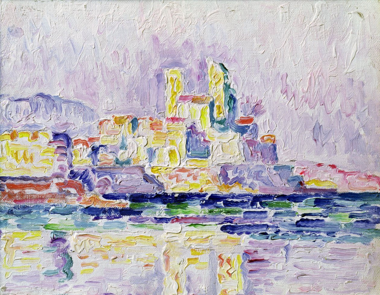 Antibes (tanulmány), 1918-19 alkotó: Paul Signac