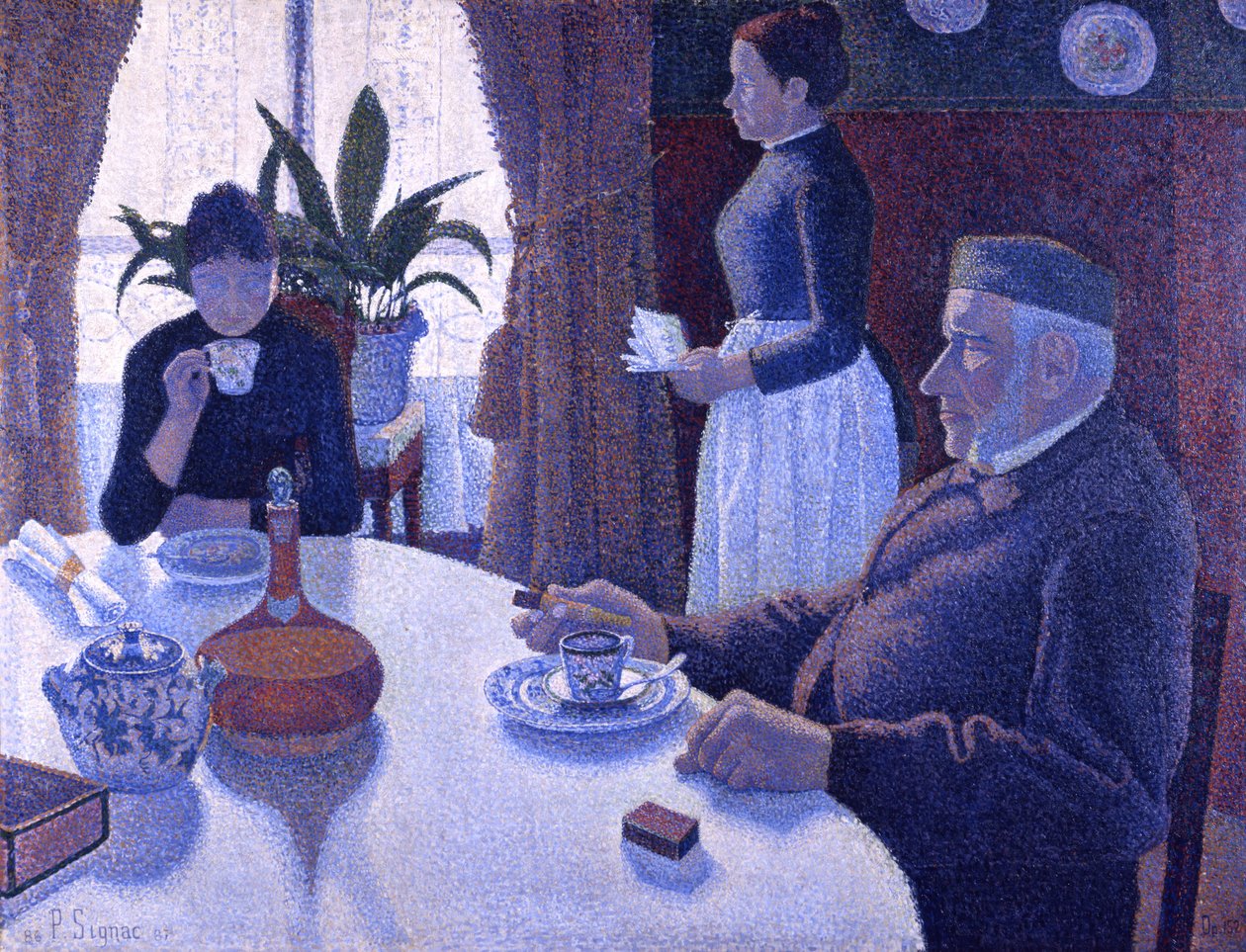Reggeli alkotó: Paul Signac