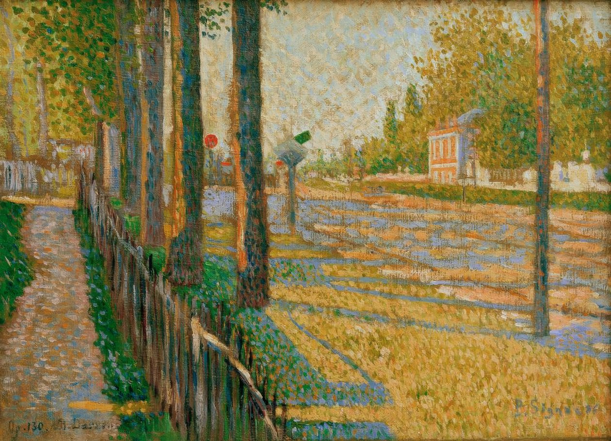 Pontoise út - A Bois-Colombes elágazás (Opus alkotó: Paul Signac
