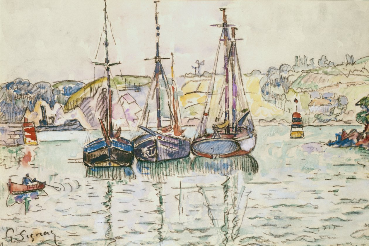 Lezardrieux alkotó: Paul Signac