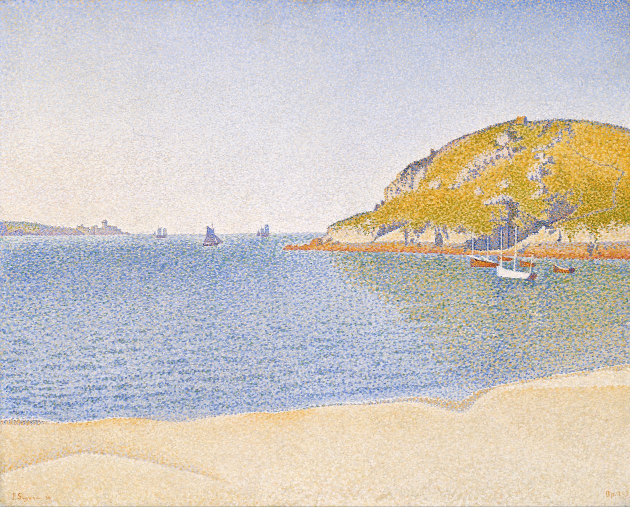 Saint-Cast kikötője alkotó: Paul Signac