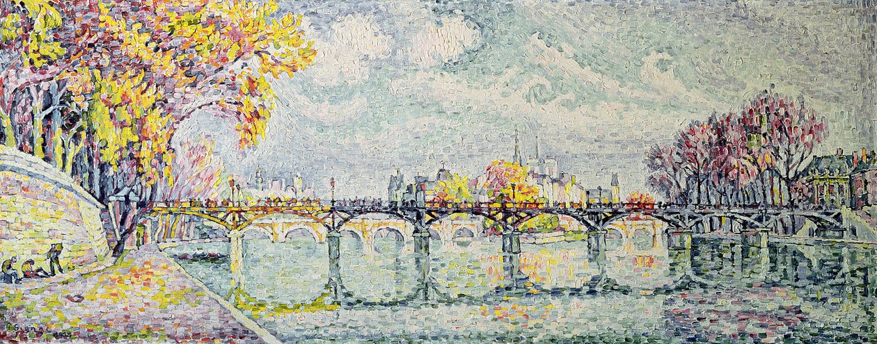 A Pont des Arts, 1928 alkotó: Paul Signac