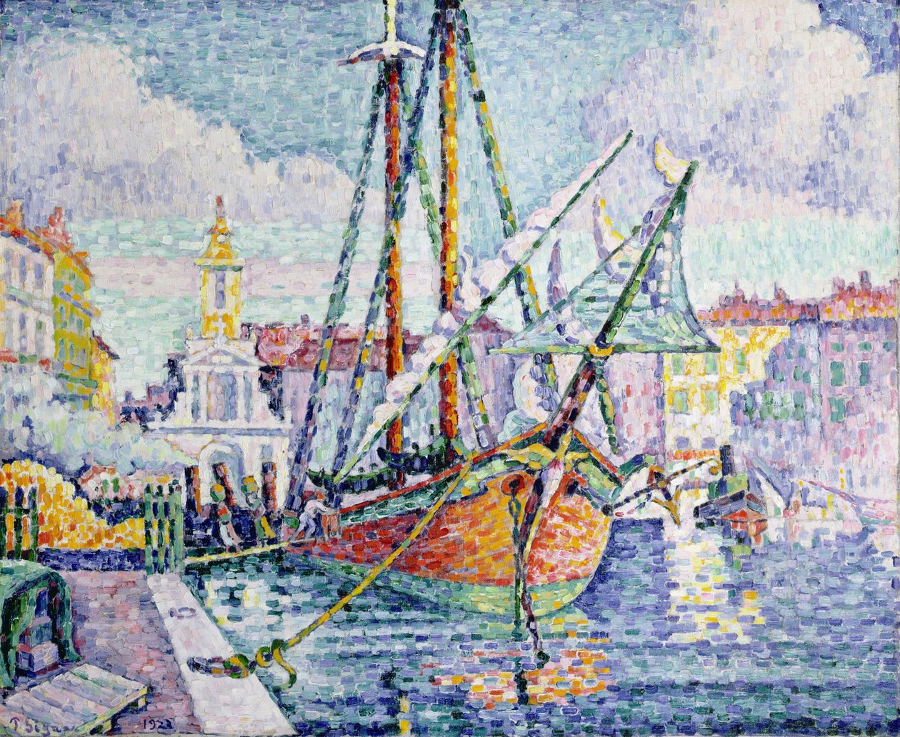 A kikötő, 1923 alkotó: Paul Signac