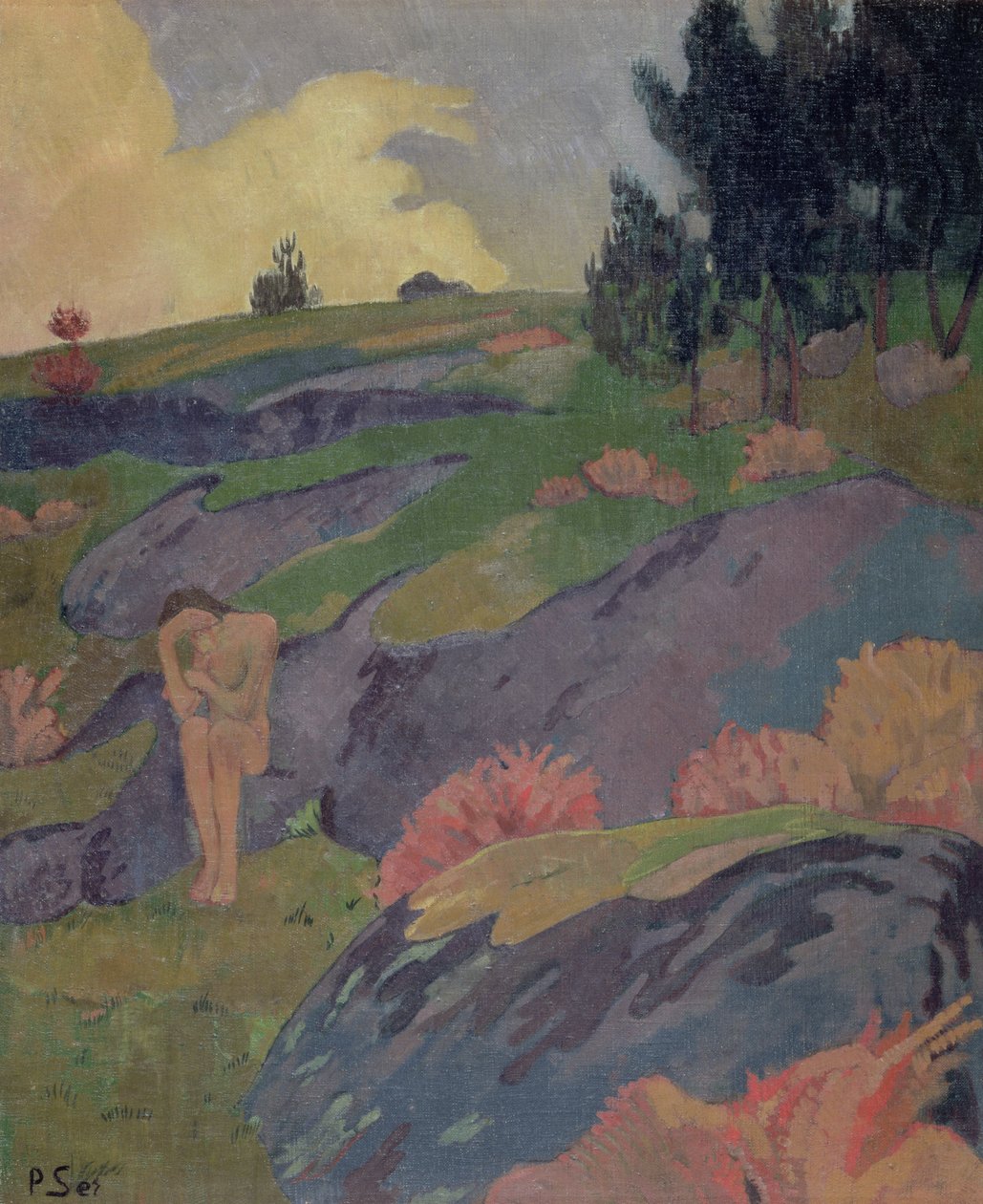 Melankólia, vagy Breton Éva, 1890 körül alkotó: Paul Sérusier