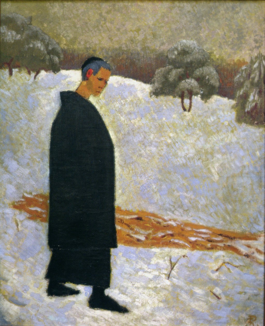 Jan Verkade (1868-1946) portréja a Beuronban alkotó: Paul Sérusier