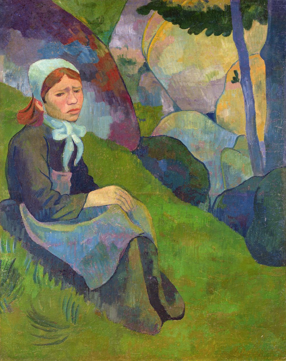 Magány, Huelgoat táj, 1892 körül alkotó: Paul Sérusier