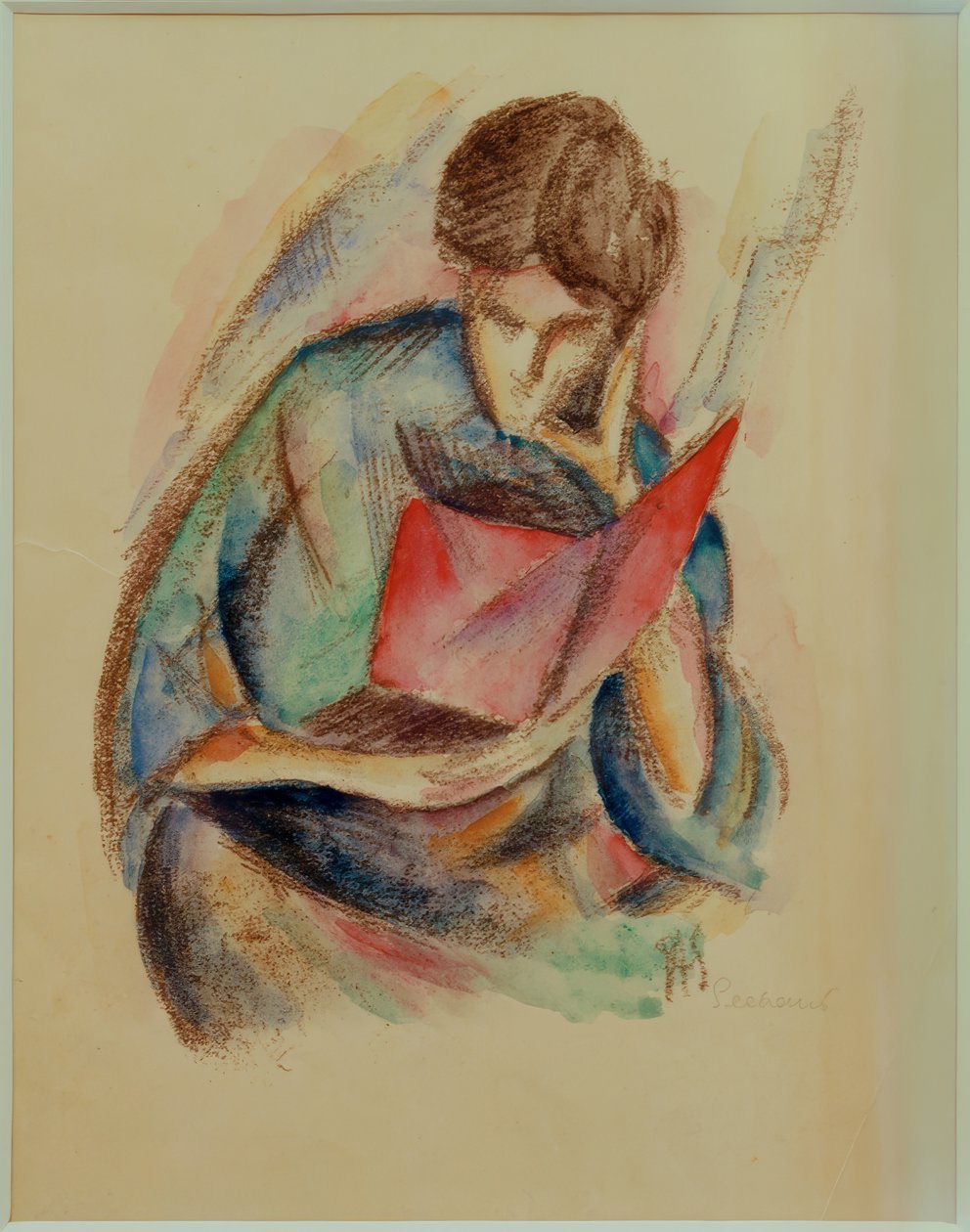 Olvasó nő alkotó: Paul Adolf Seehaus