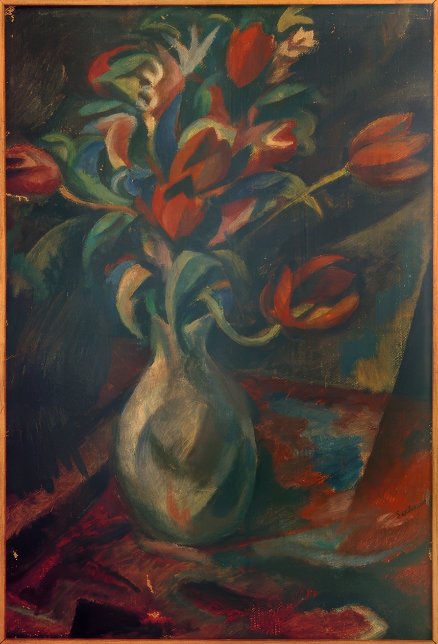 Tulipánok Vasecben alkotó: Paul Adolf Seehaus