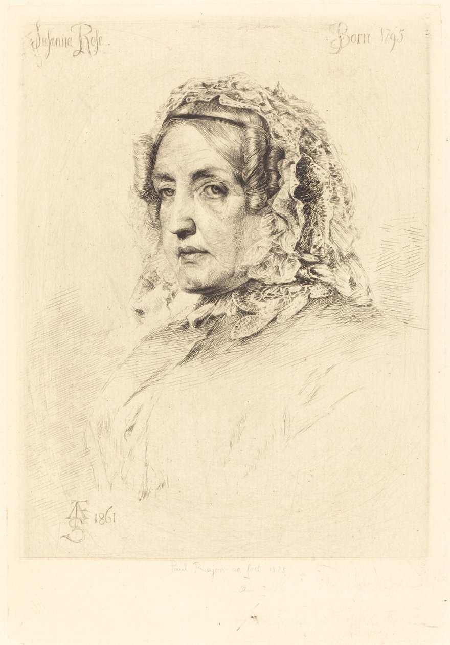 Susanna Rose alkotó: Paul Adolphe Rajon