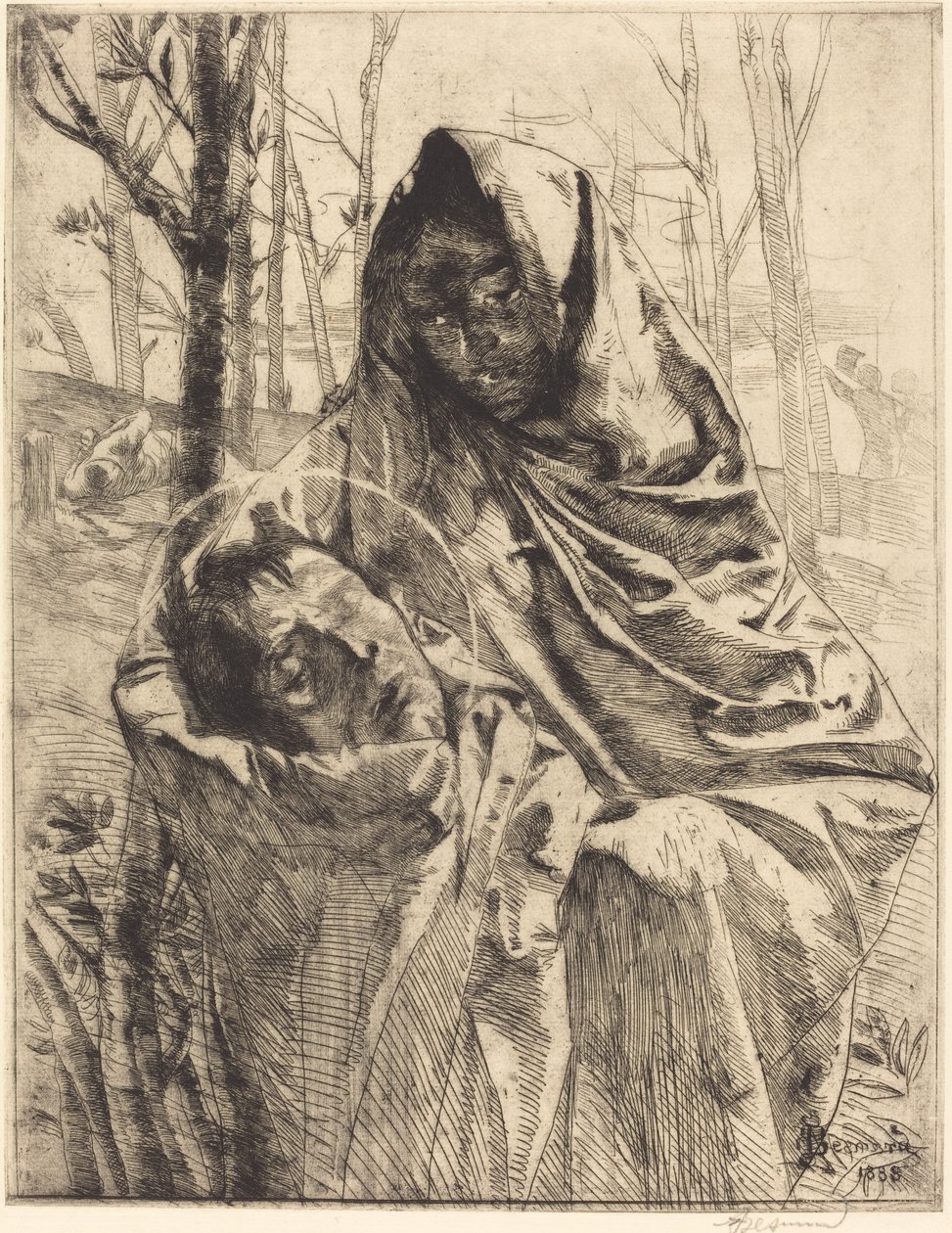 Egy mártír, 1883. alkotó: Paul Albert Besnard