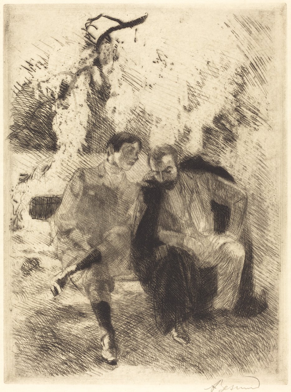 Bizalmak, 1900. alkotó: Paul Albert Besnard