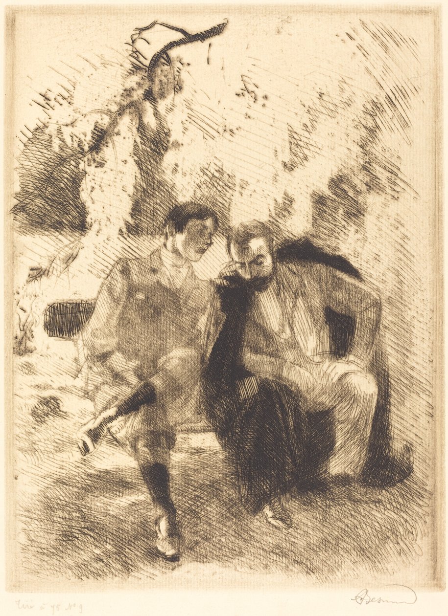 Bizalmak, 1900. alkotó: Paul Albert Besnard