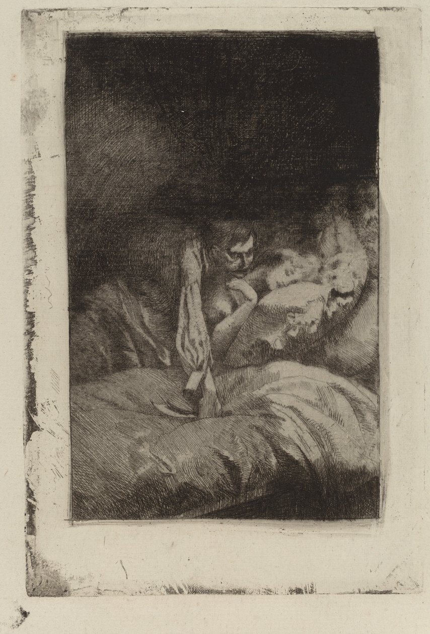 A gyilkosság A gyilkosság, 1885. alkotó: Paul Albert Besnard