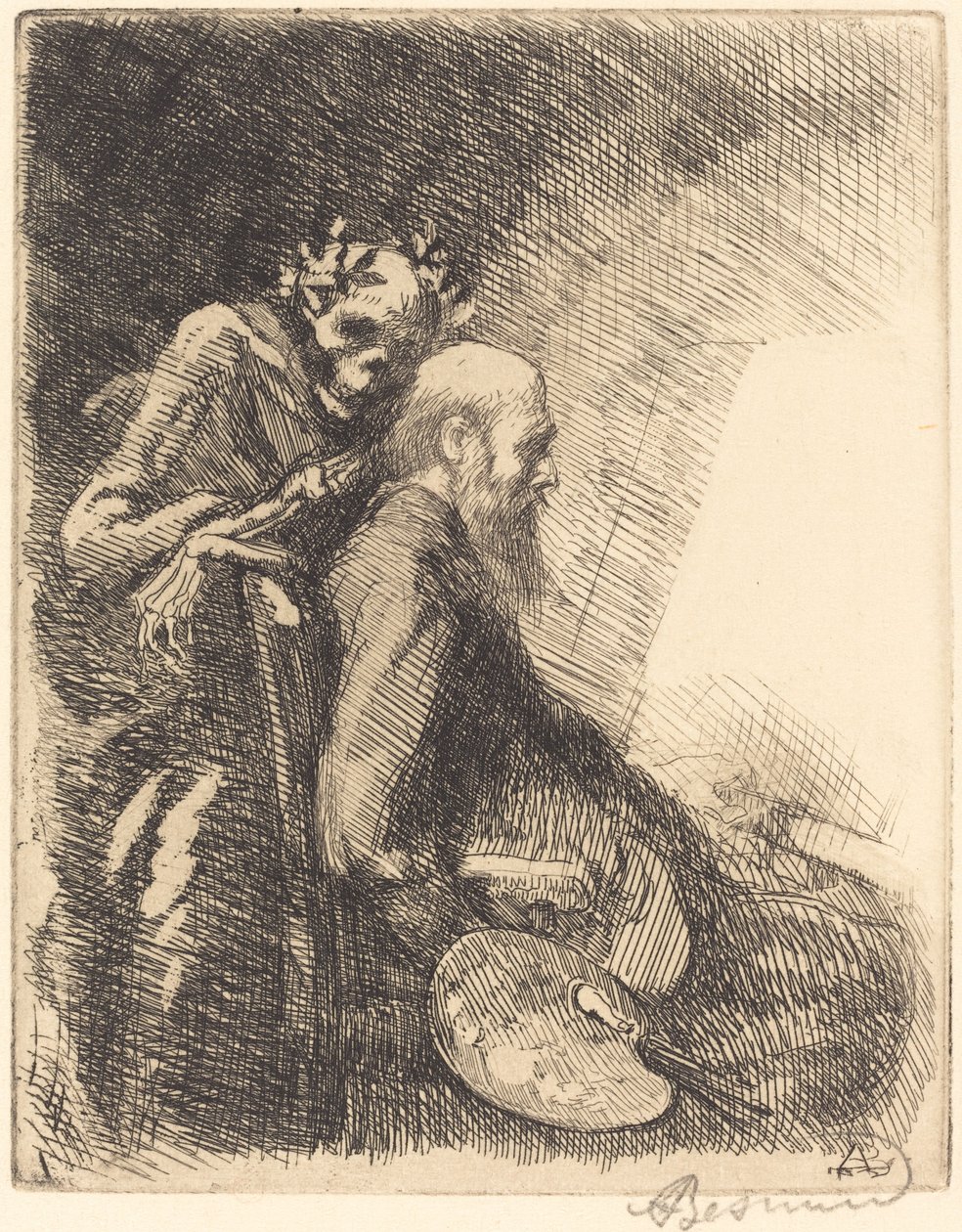 Túl igényes Exigeante, 1900. alkotó: Paul Albert Besnard
