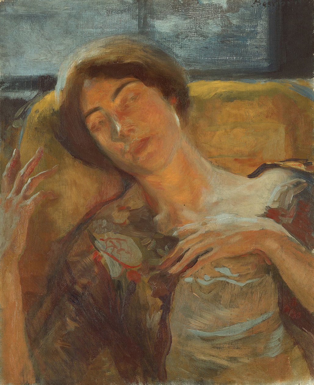 Női fej, c. 1890. alkotó: Paul Albert Besnard