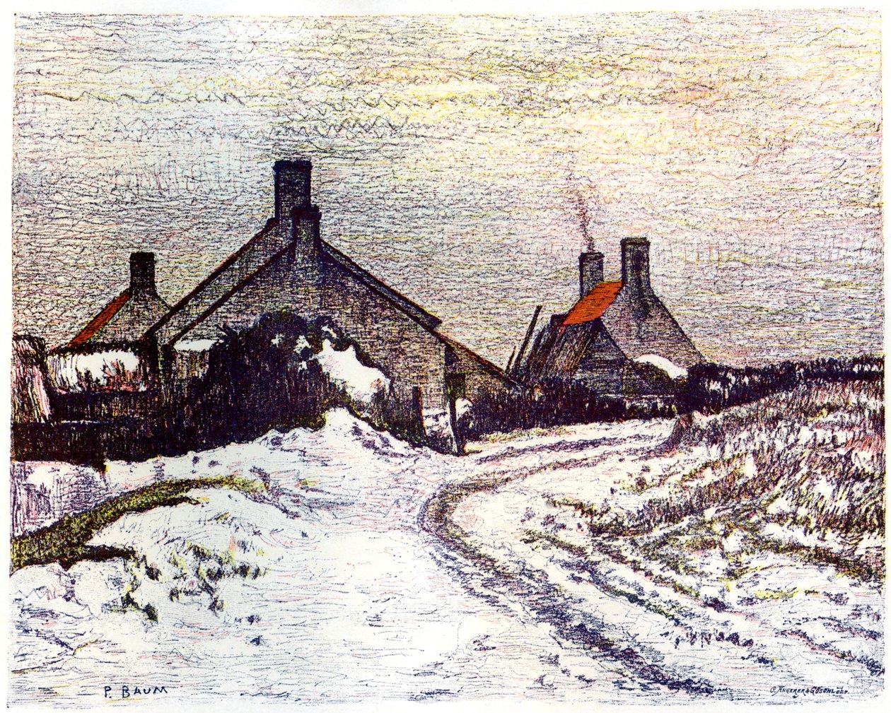 tél, 1899. alkotó: Paul Baum