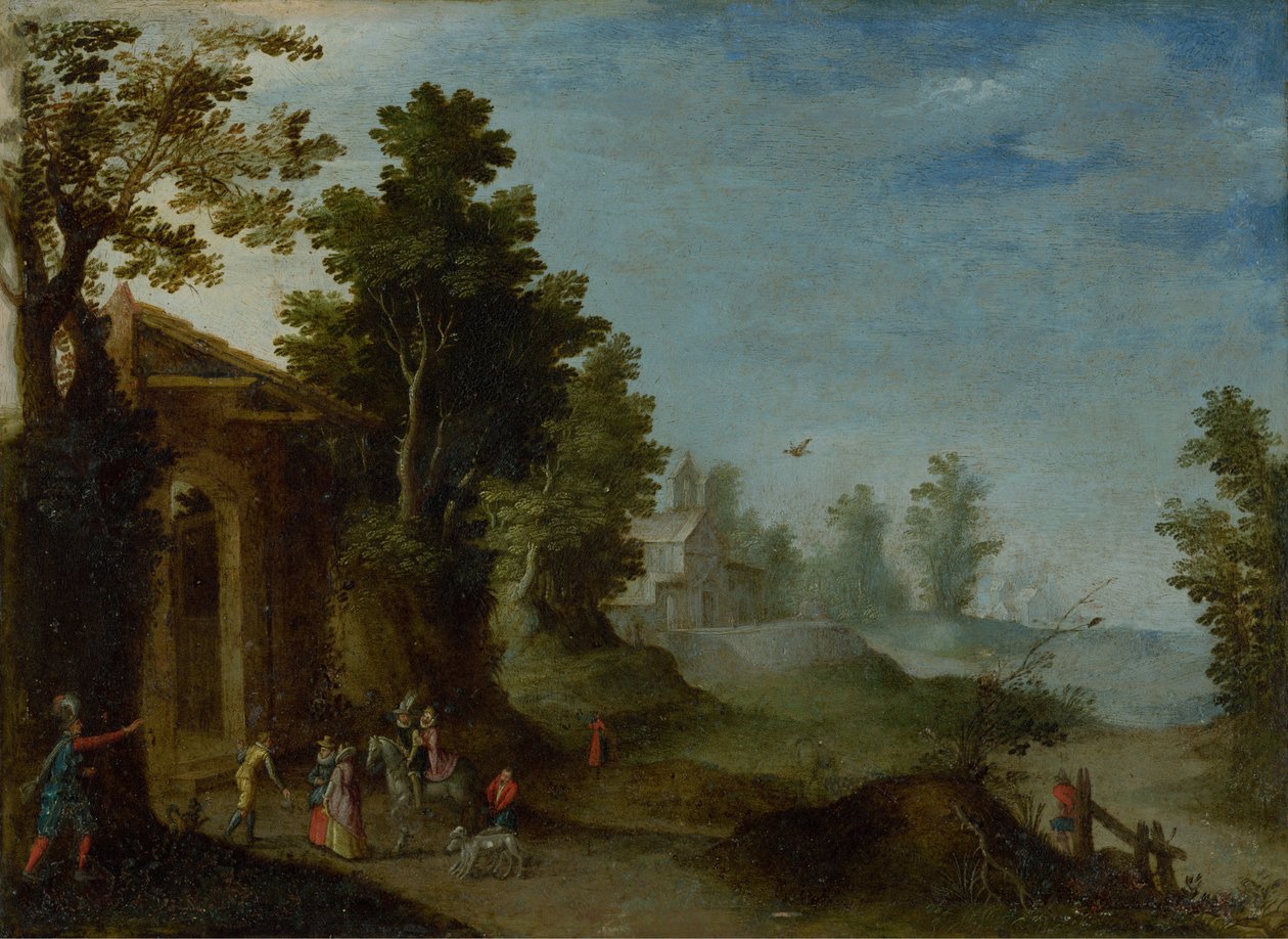 Vendégek érkeznek alkotó: Paul Bril