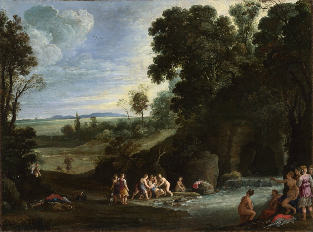 Diana és Callisto, 1620-as évek alkotó: Paul Brill