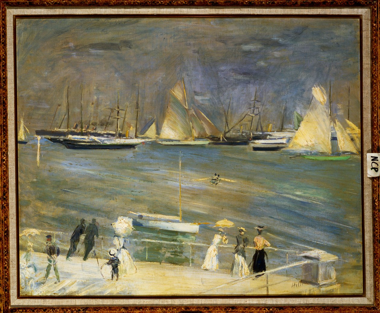 Cowes Regatta, 1896 körül alkotó: Paul Cesar Helleu