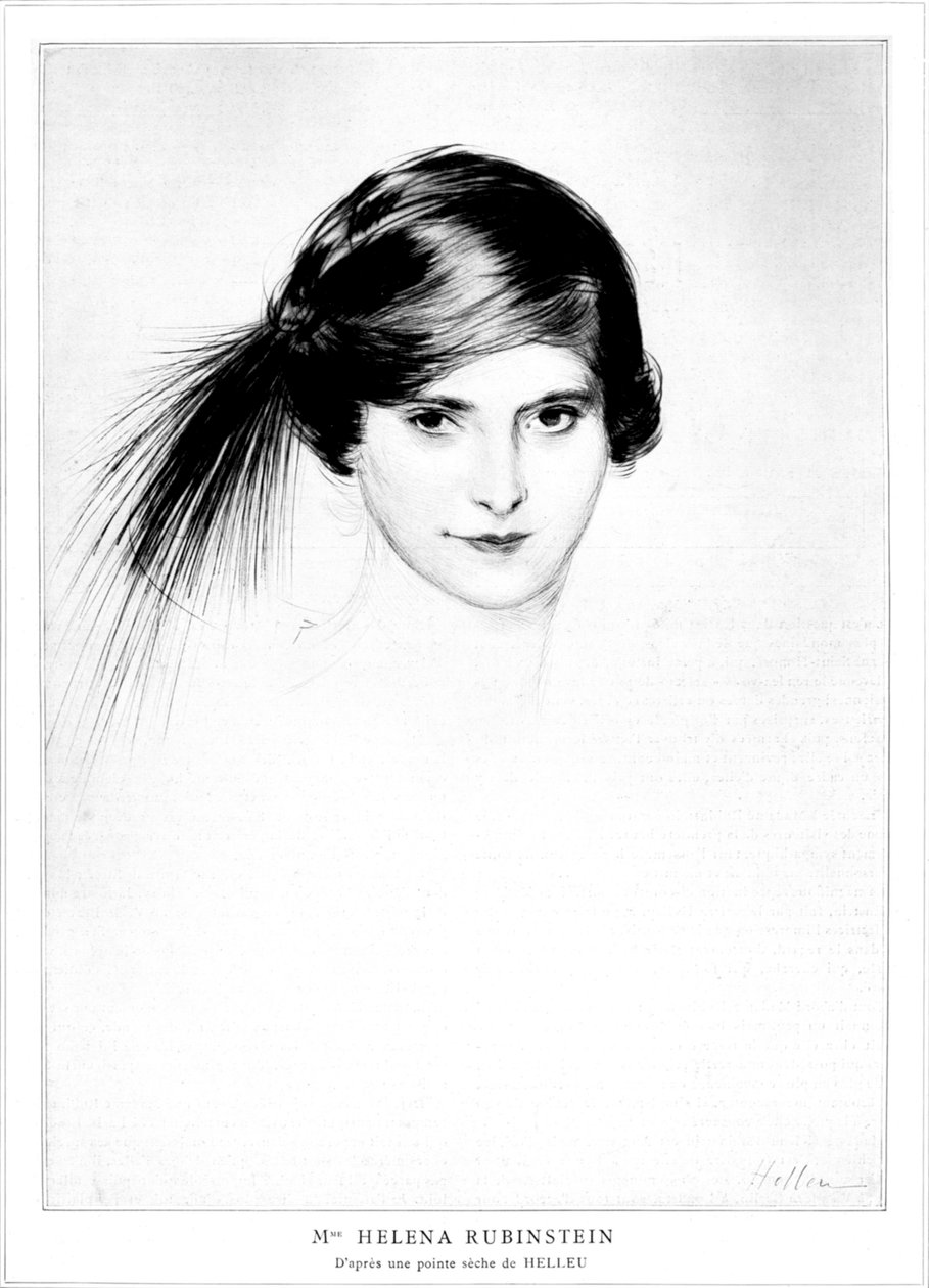 Helena Rubinstein, Paul César Helleu alkotó: Paul Cesar Helleu