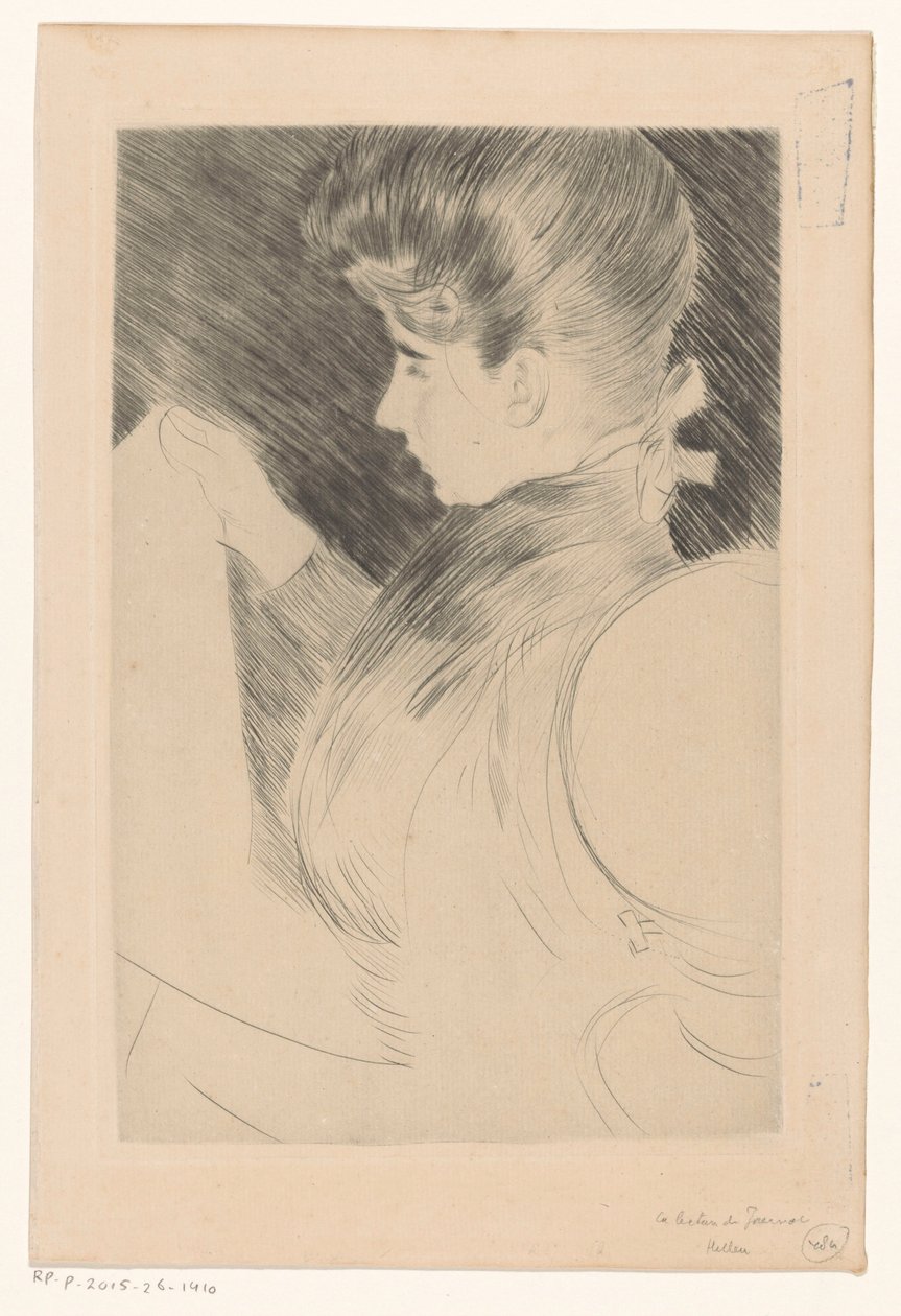 olvasó nő alkotó: Paul Cesar Helleu