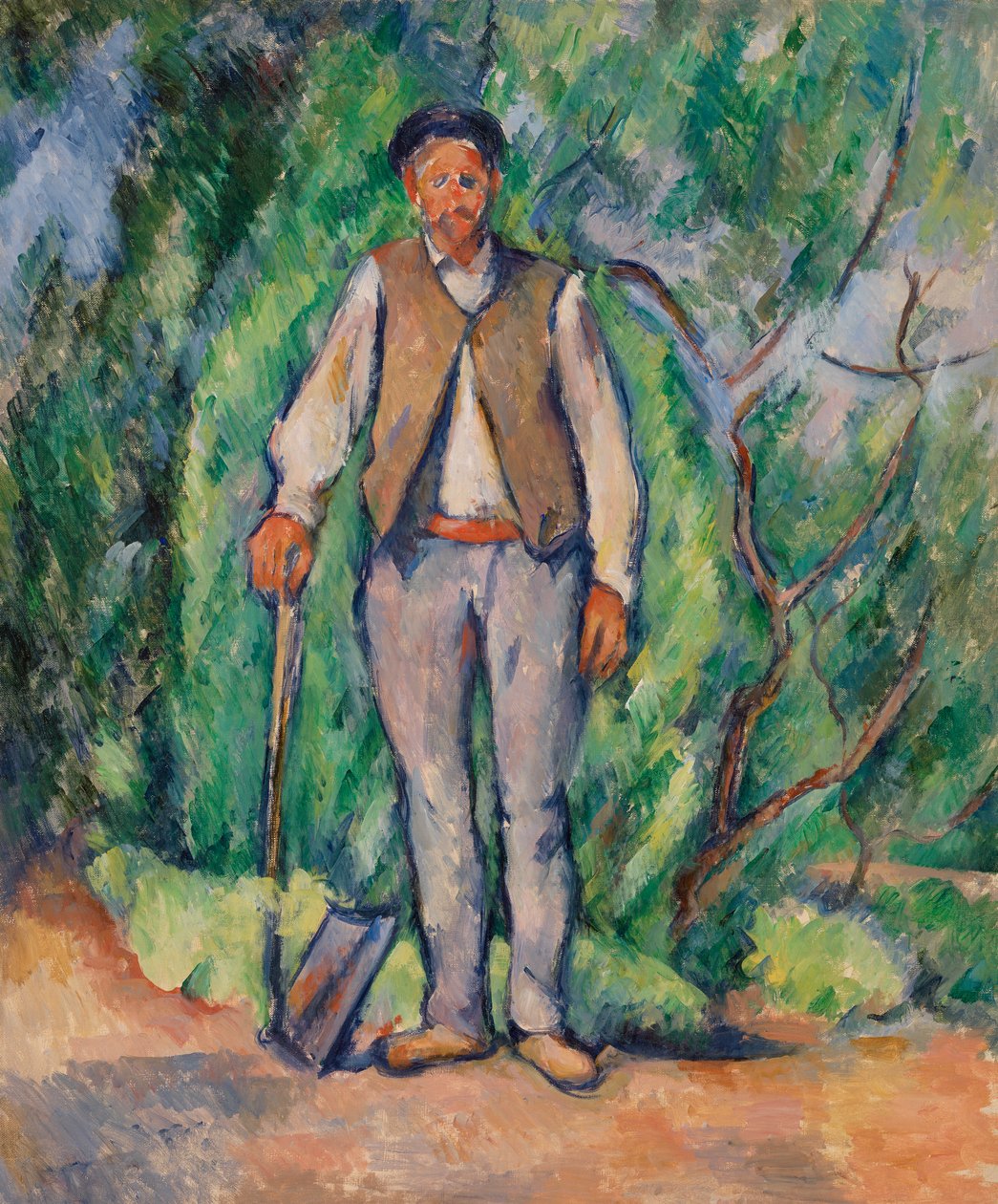 Kertész (olaj, vászon) alkotó: Paul Cézanne