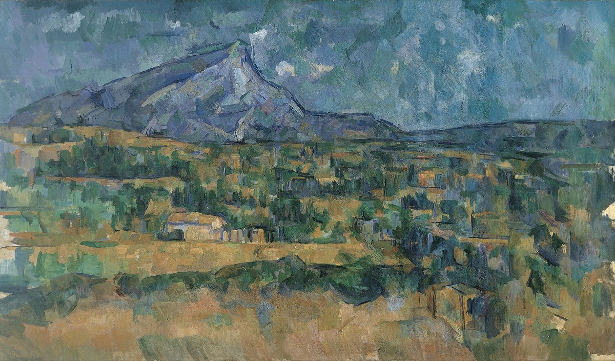 Mont Sainte-Victoire, 1902-2006 körül (olaj, vászon) alkotó: Paul Cézanne