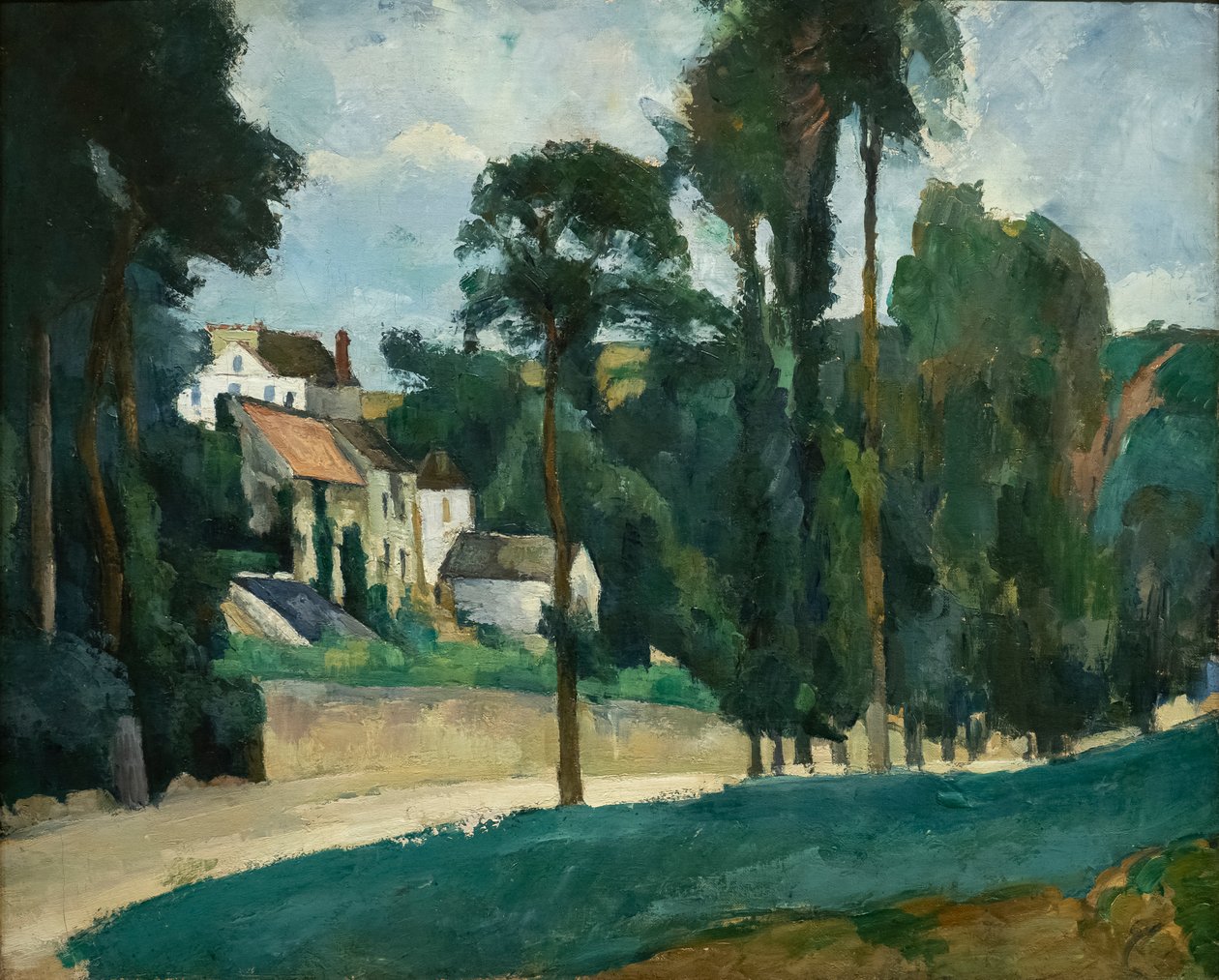 Pontoise-i út (Clos des Mathurins) alkotó: Paul Cézanne