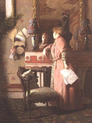 Egy pillantás a tükörbe alkotó: Paul Chabas