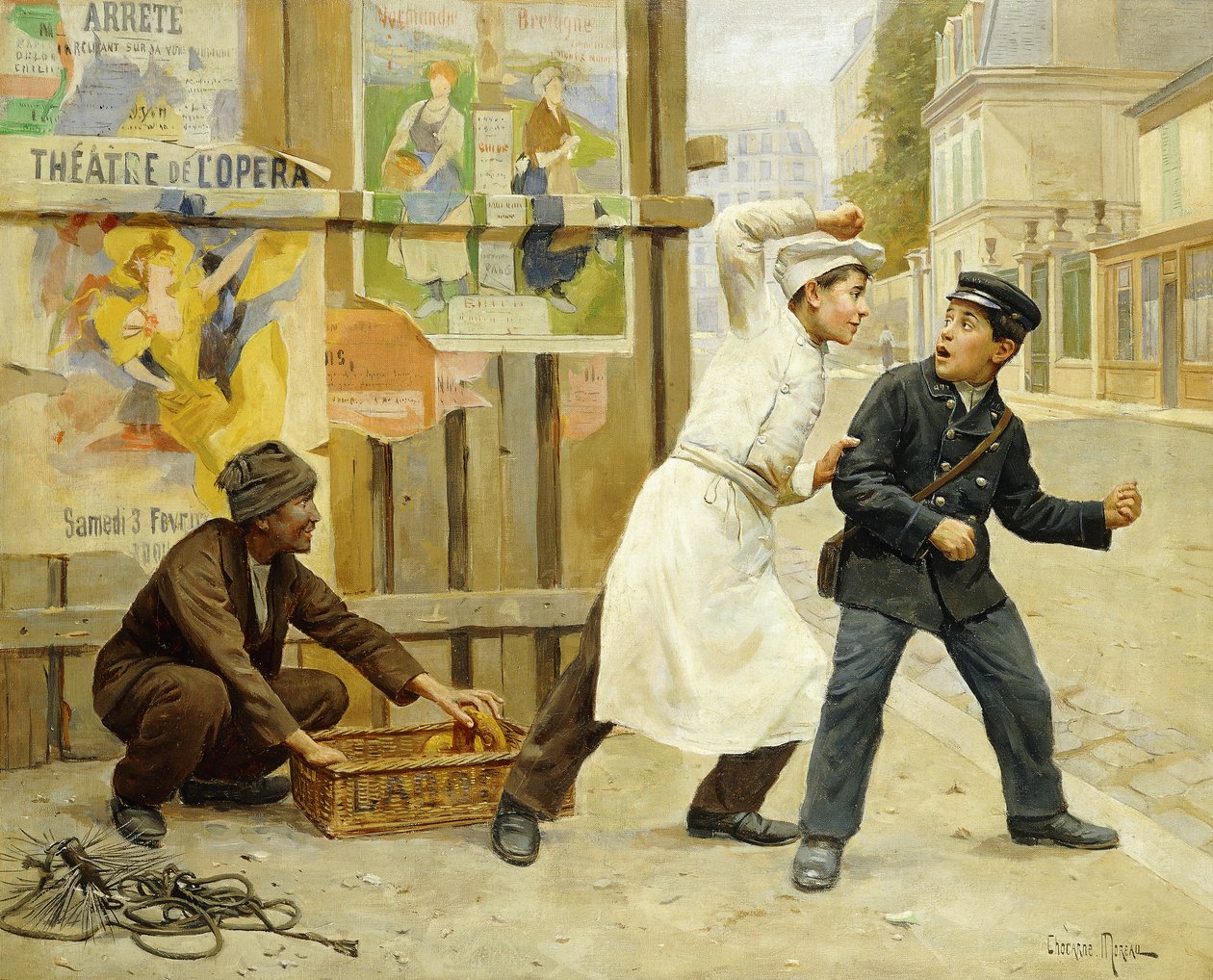 Az elterelés alkotó: Paul Charles Chocarne Moreau
