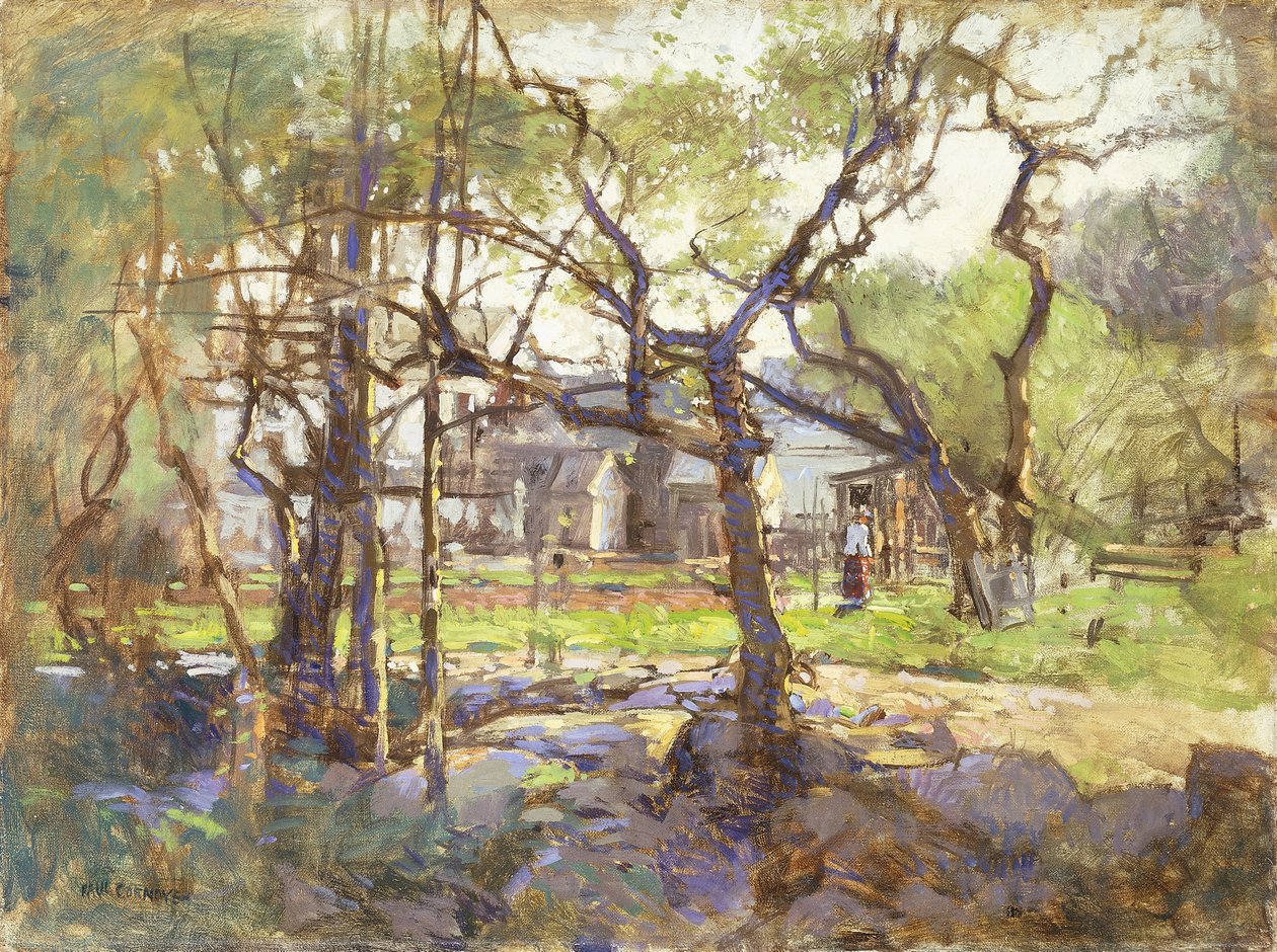 Farmyard, Gloucester, alkotó: Paul Cornoyer
