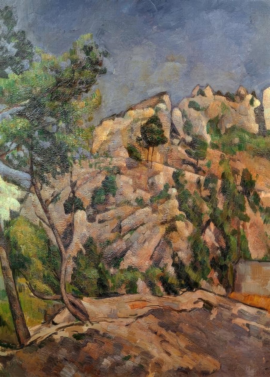 A szakadék alján alkotó: Paul Cézanne