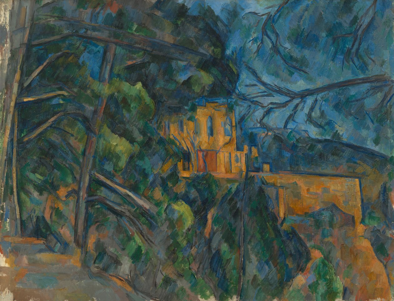 Fekete kastély alkotó: Paul Cézanne