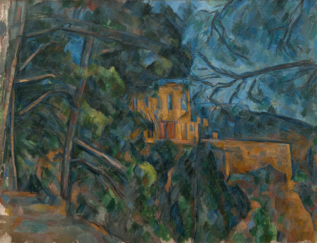 Fekete vár, 19001904. alkotó: Paul Cézanne