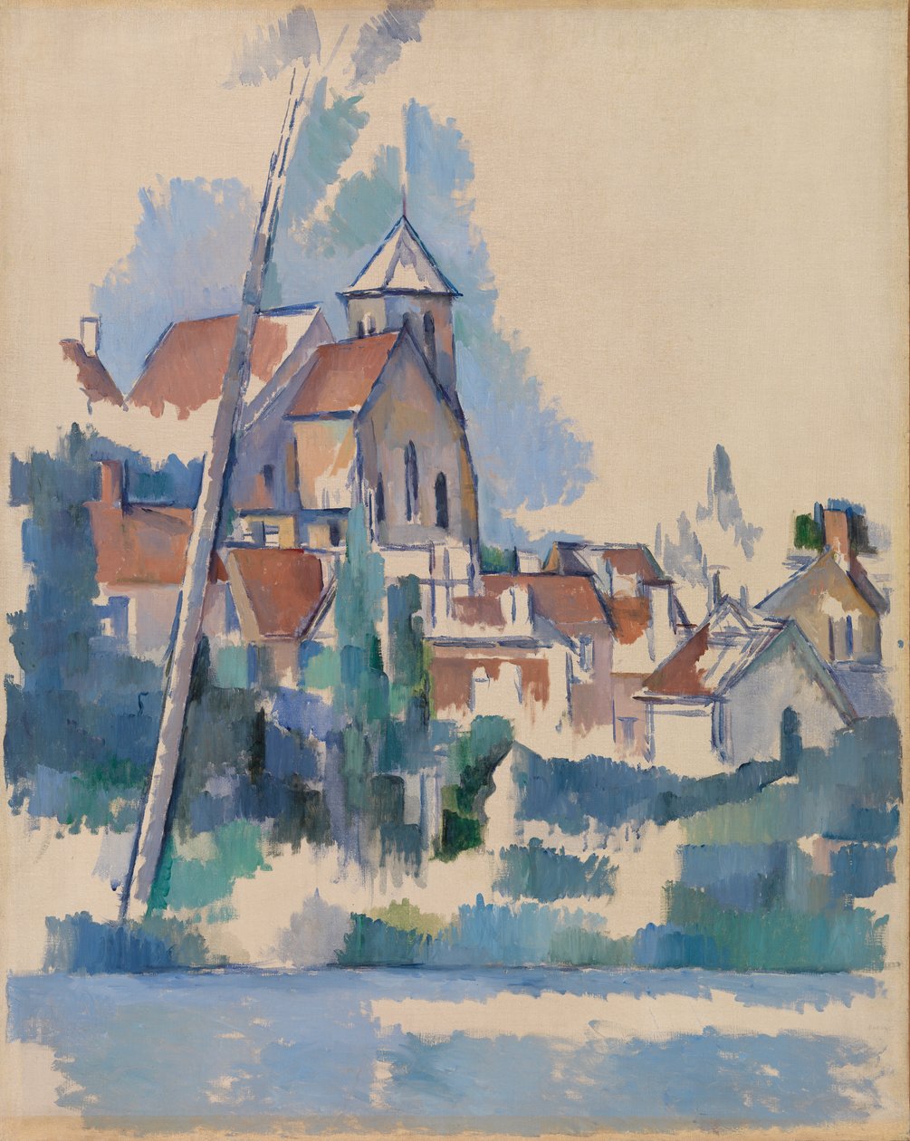 Montigny-sur-Loing templom (Montigny-sur-Loing templom) alkotó: Paul Cézanne