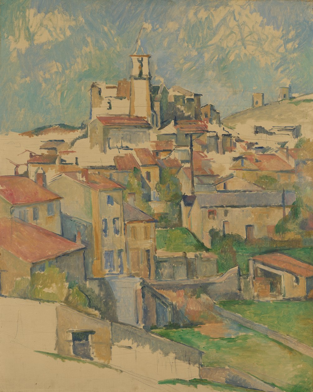 Gardanne, 1885-86. alkotó: Paul Cézanne