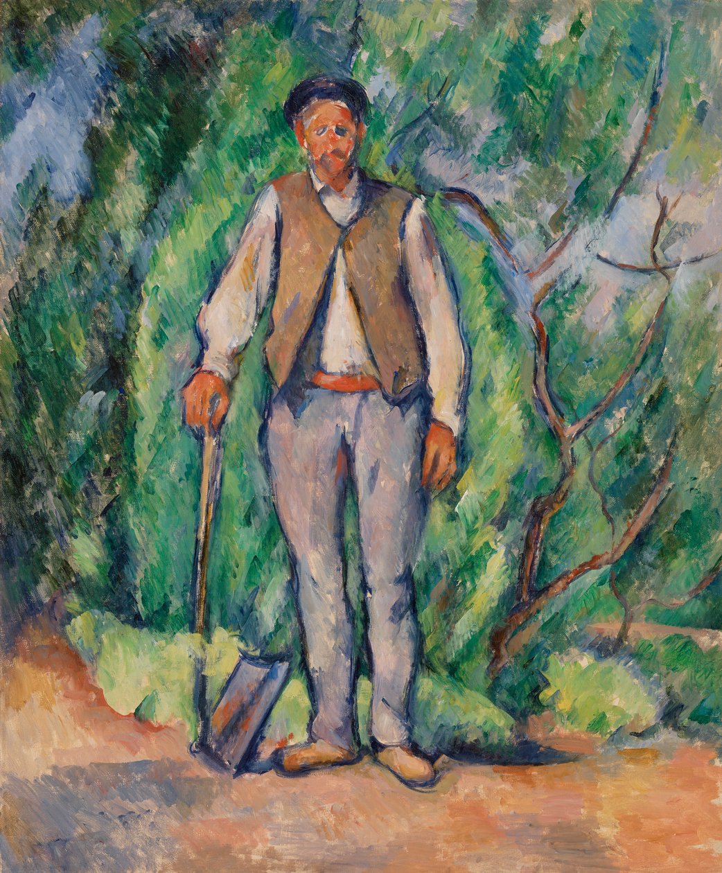 Kertész (A kertész) alkotó: Paul Cézanne