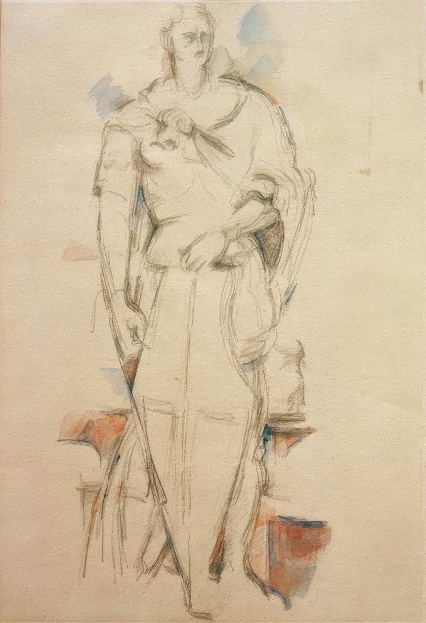 Szent György Donatello után alkotó: Paul Cézanne