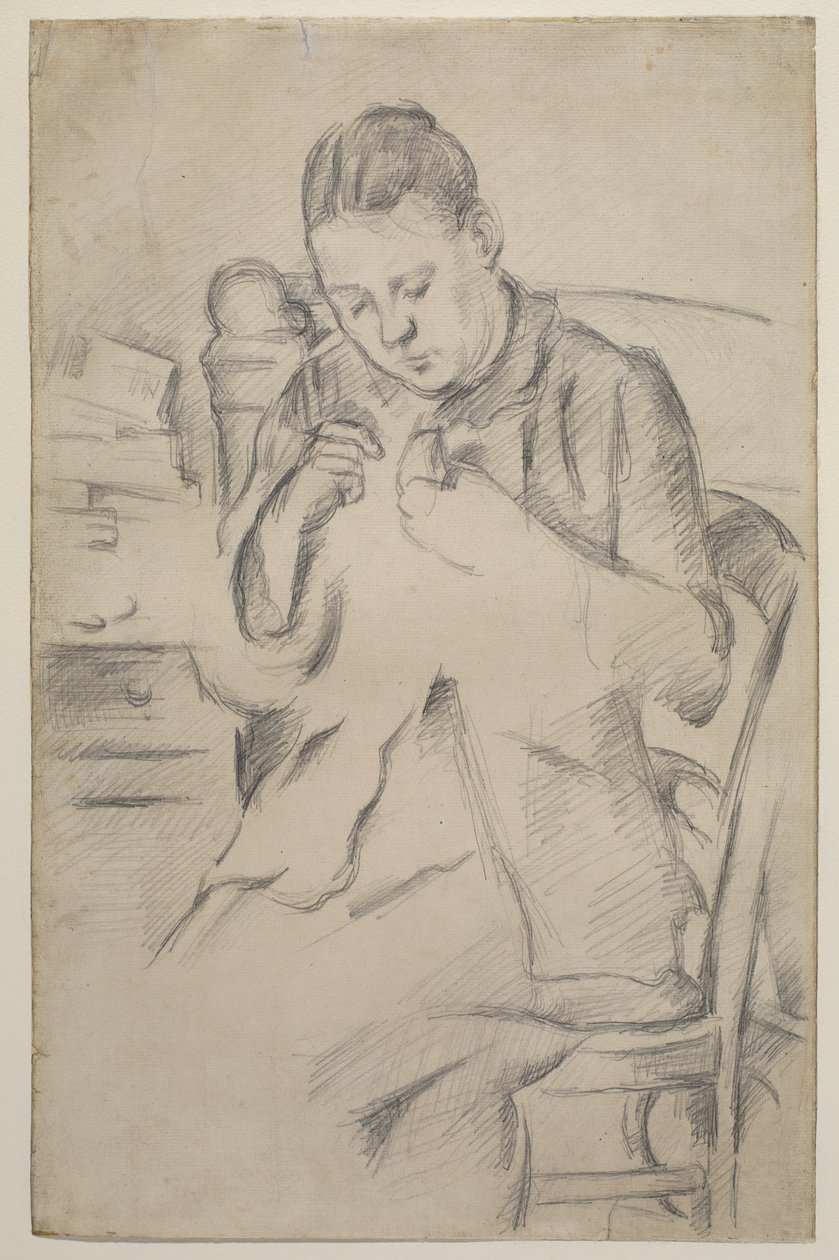 Hortense Fiquet alkotó: Paul Cézanne