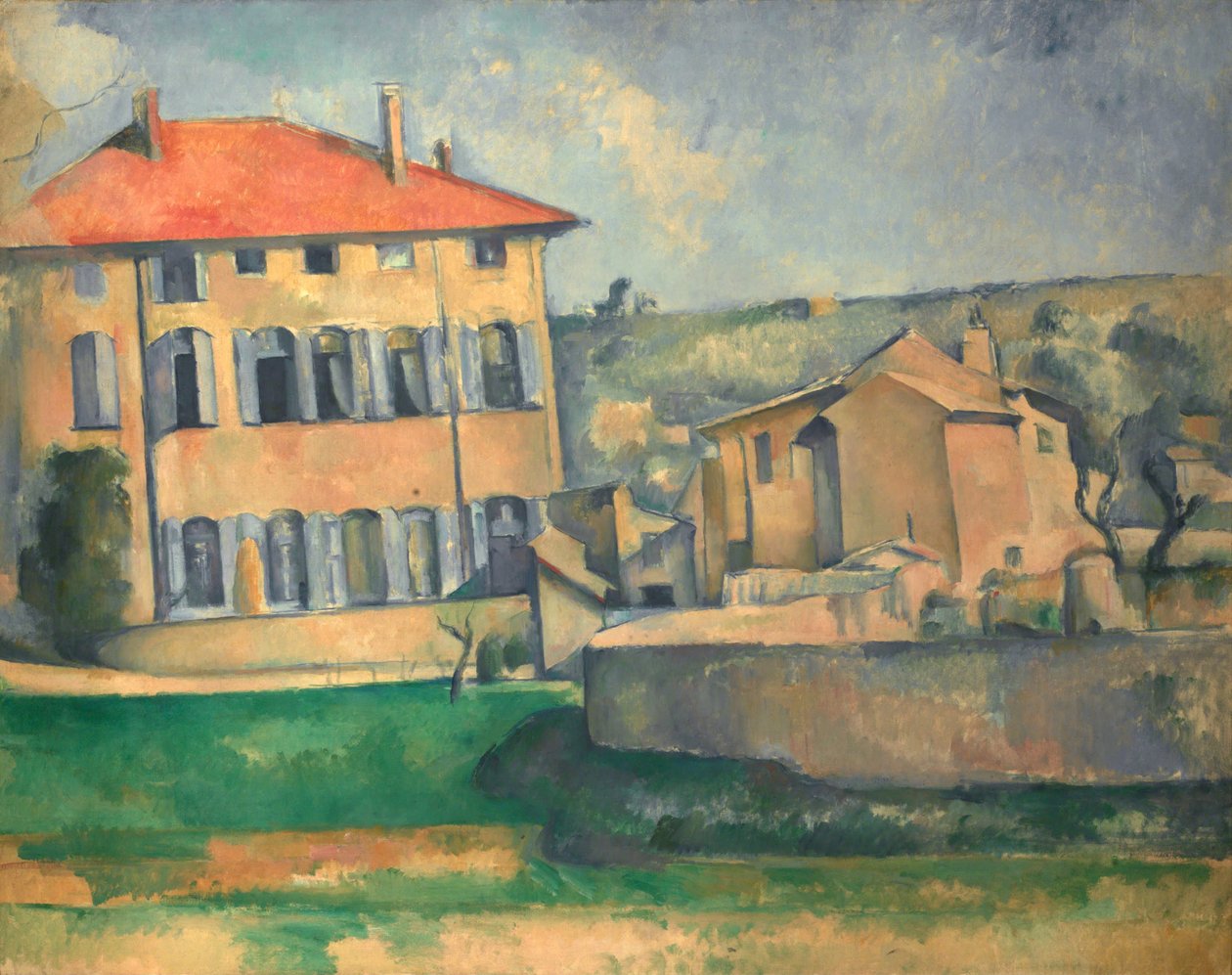 Ház Aix-ban, 1885-1887 alkotó: Paul Cézanne