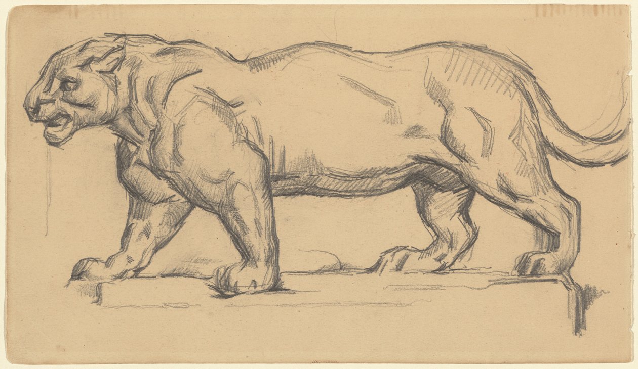 Jaguár. alkotó: Paul Cézanne