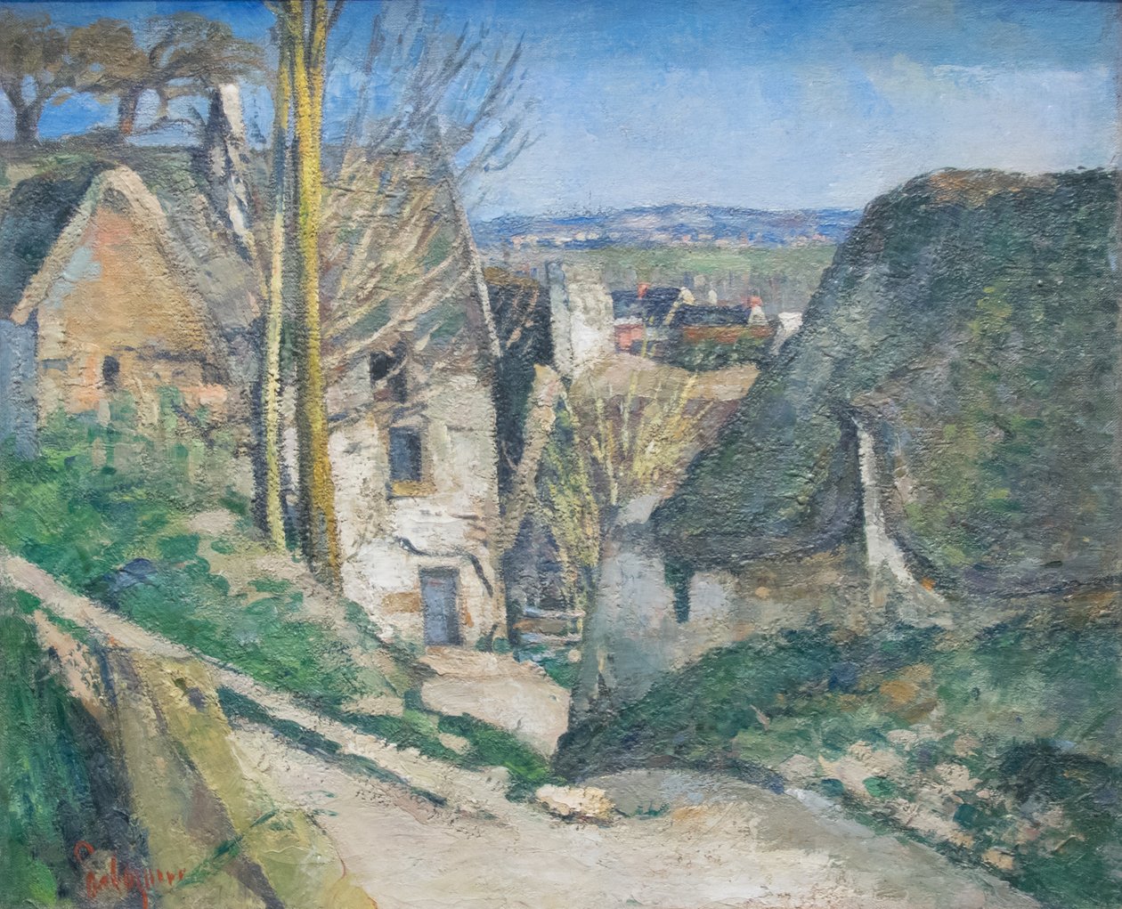 Az akasztott ember háza alkotó: Paul Cézanne
