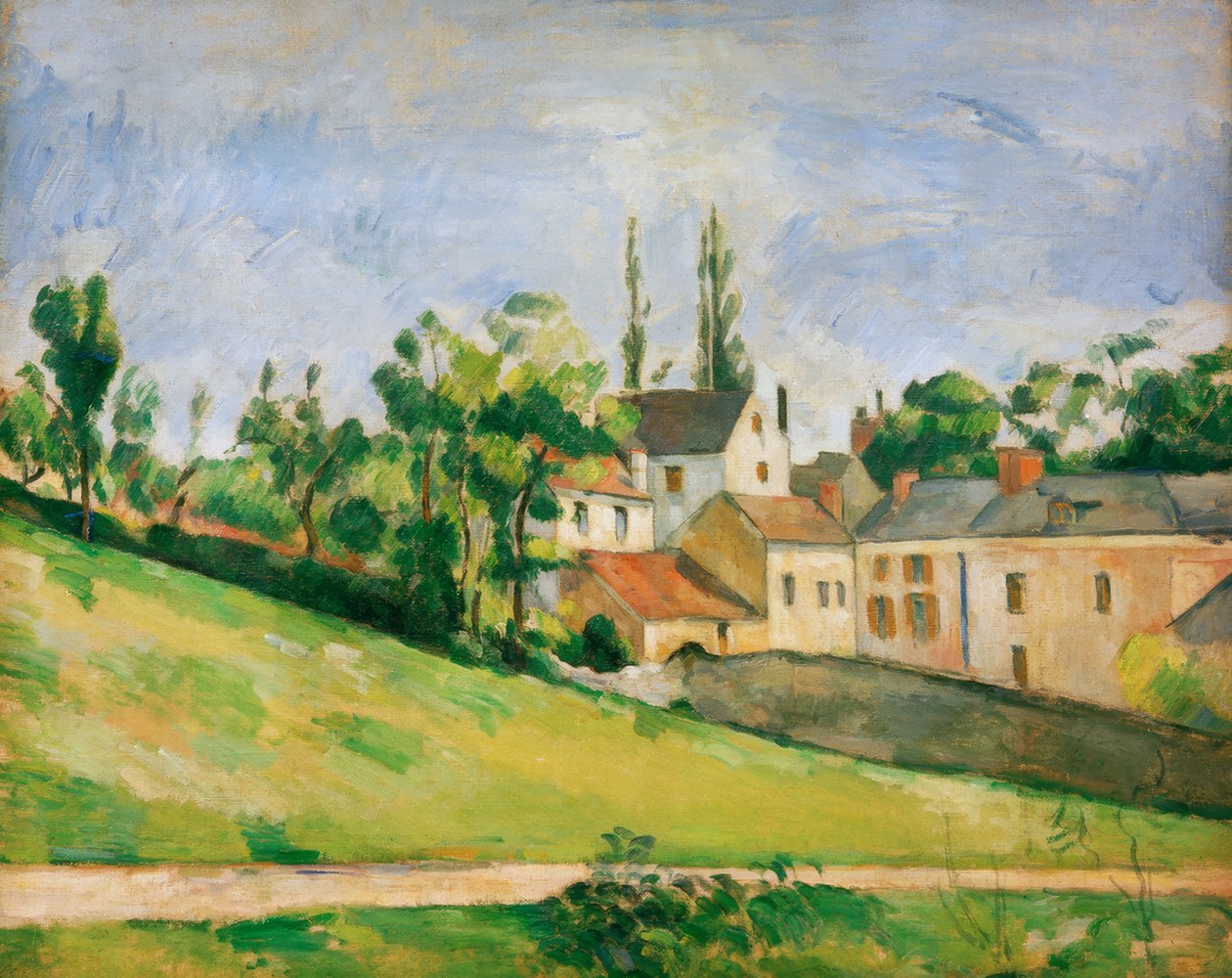 The Ascending Road – The Ascending Road alkotó: Paul Cézanne